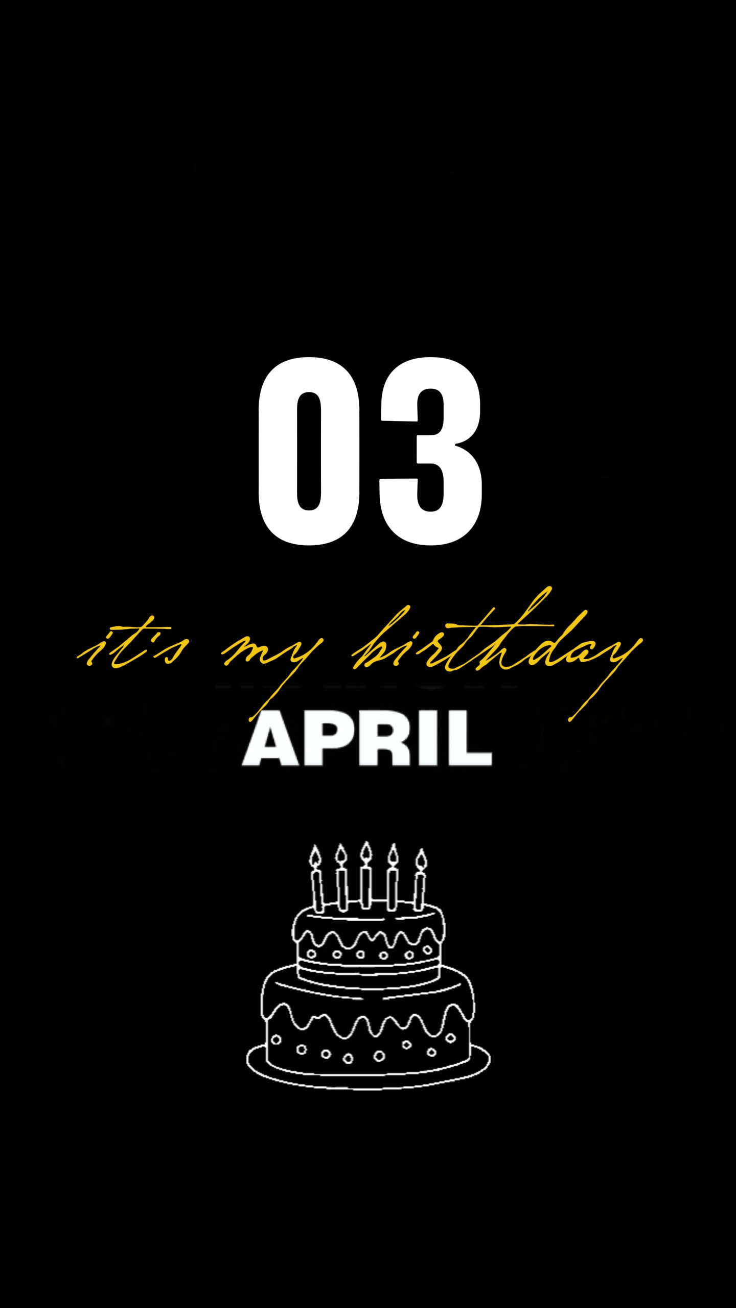 C'EST MON ANNIVERSAIRE