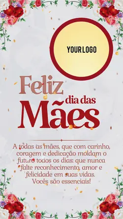 Dia das mães logo 