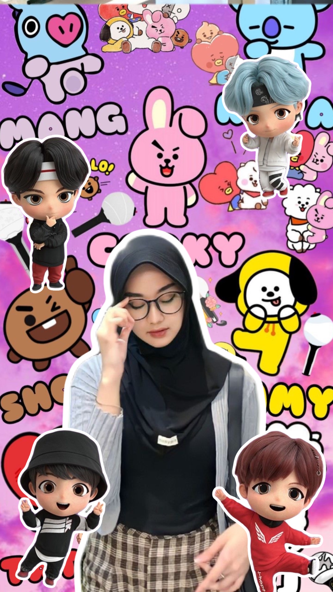 트렌드 배경화면 BT21