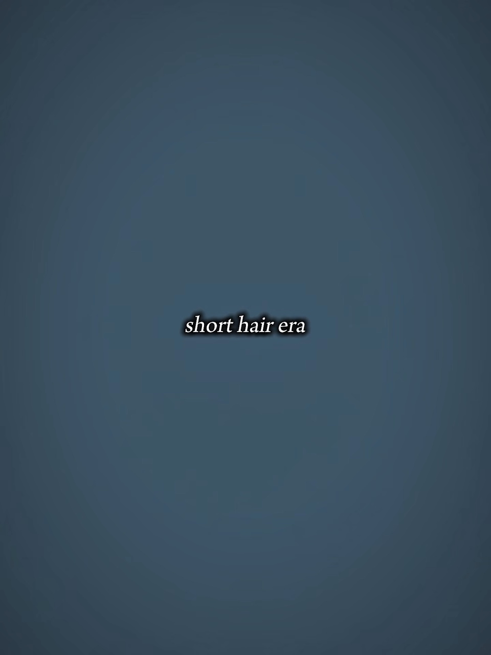 L'ère des cheveux courts