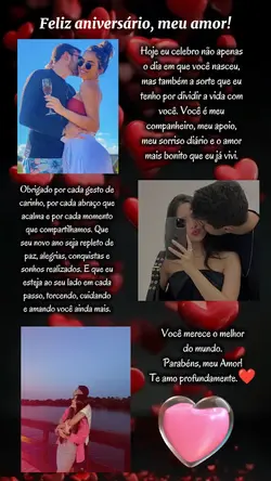 Parabéns meu Amor