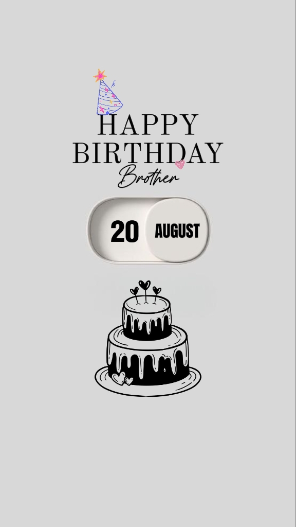 BDAY BROTHER 20