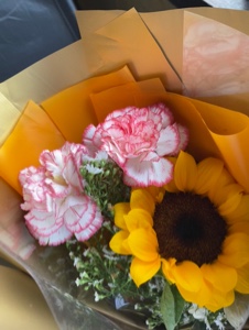 Live-Foto Blume