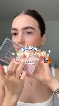GRWM makeup simple