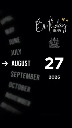 Hbd 27 August 2026