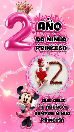 2 ano princesa 