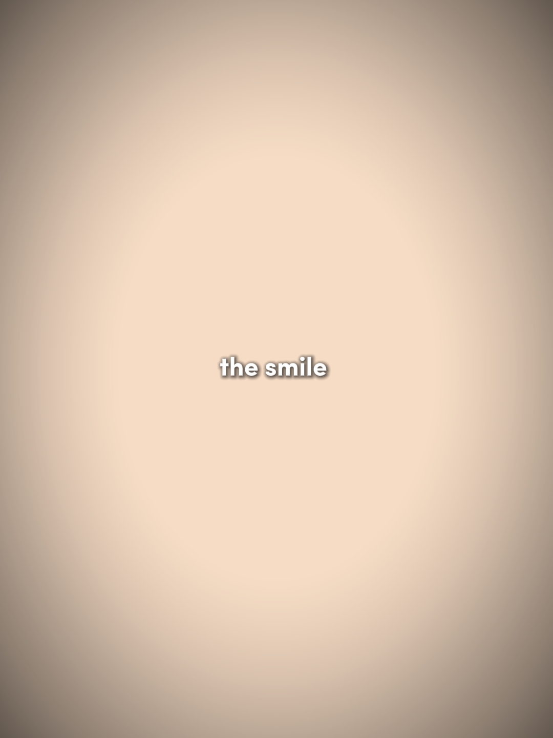 le sourire 