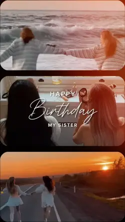 Birthday my sister 