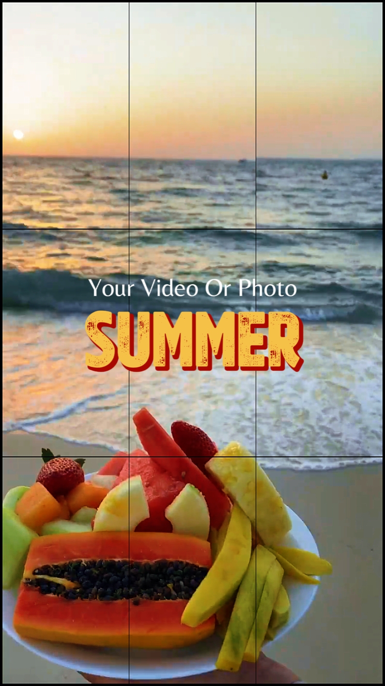 SOMMER-VORLAGE