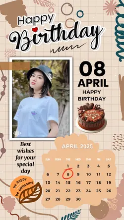 8 APRIL HBD 2025