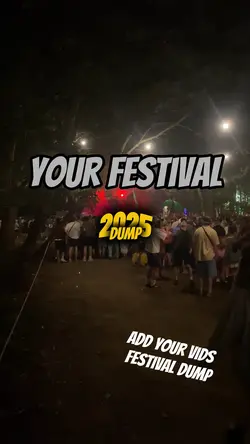 Festival dump🔥🥰