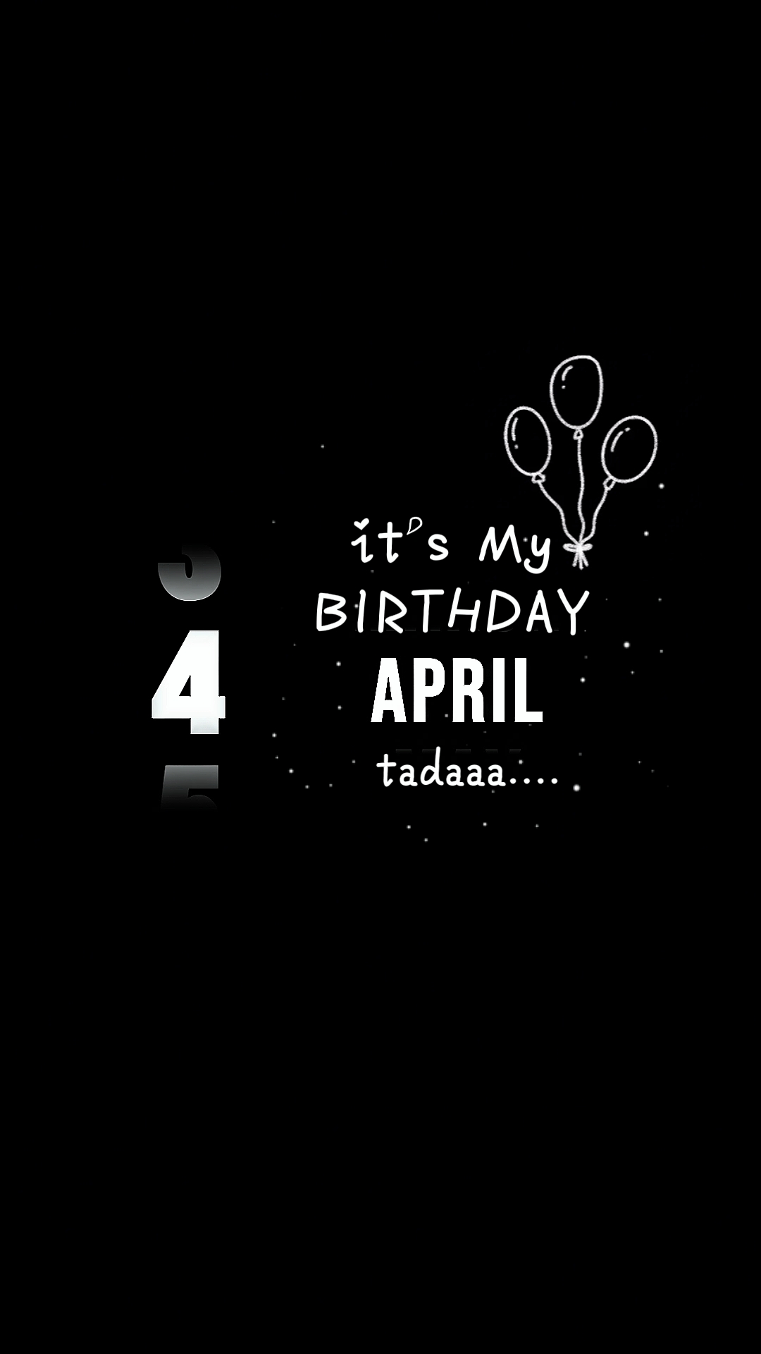 IT'S MYBIRTHDAY 4th