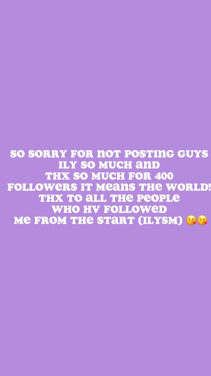 Ilysm guys! 🫶🏻
