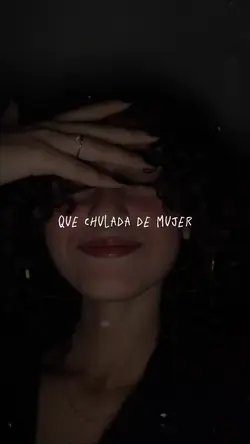 que chulada de mujer