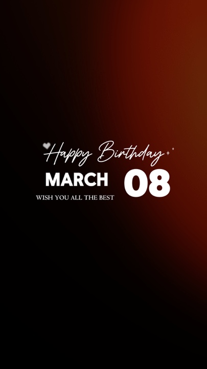 DOĞUM GÜNÜ 08 MART