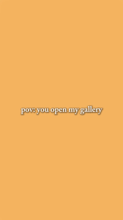 Tu ouvres ma galerie