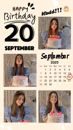 hbd 20 September