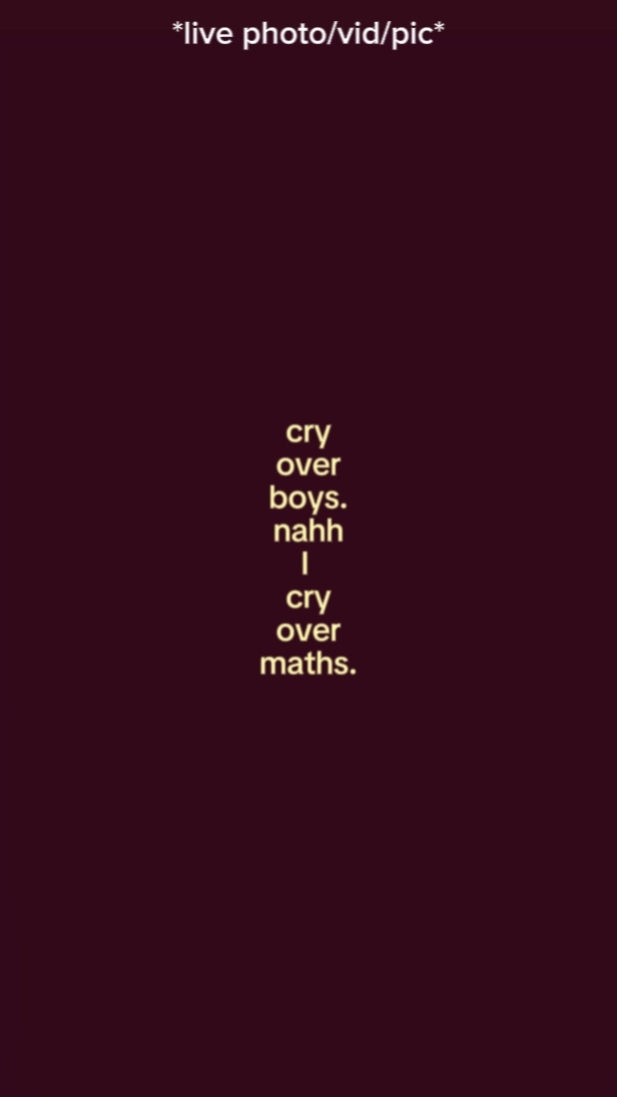 cry over