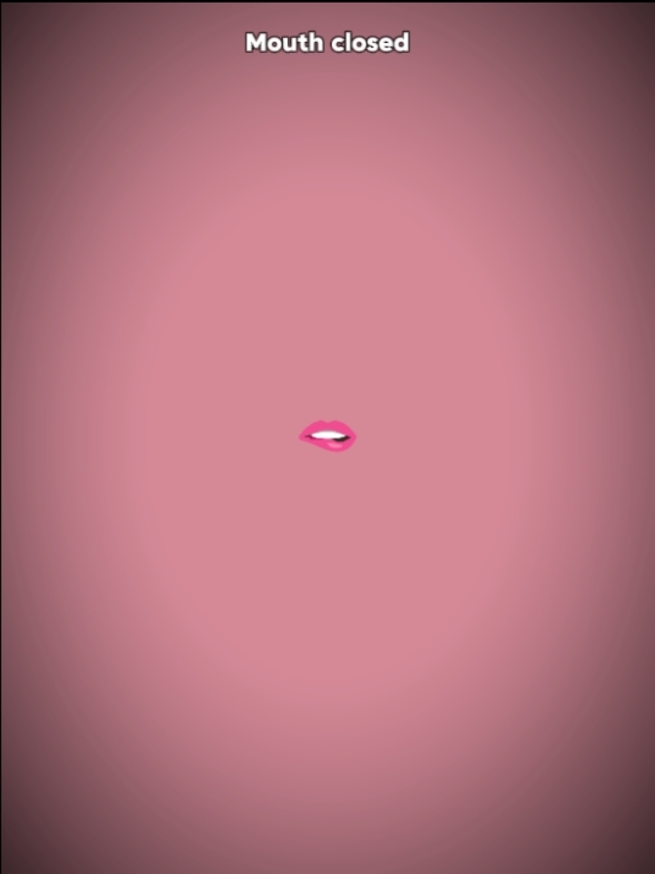 bouche fermée