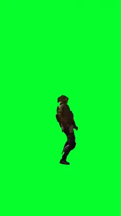 soldier dancing