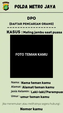 Prank teman