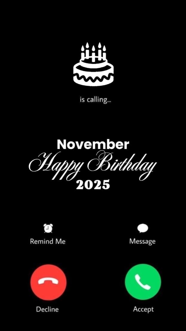 NOVEMBER BIRTHDAY
