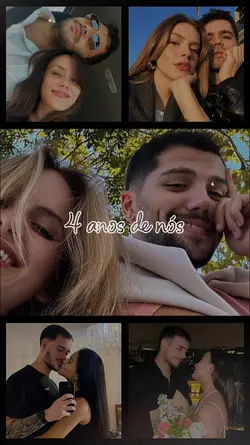 4 anos juntos
