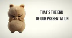 End presentation 