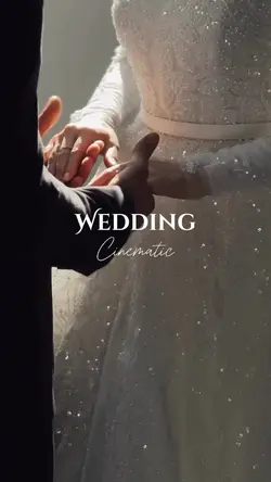 Cinematic wedding