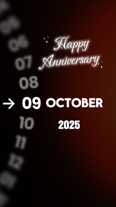 Anniv 09 October 
