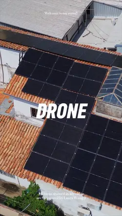 Imagens de drone