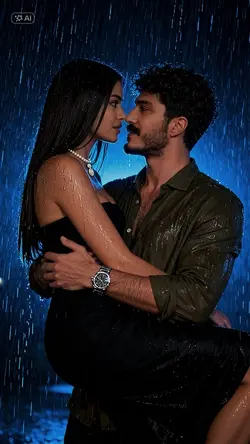 Rain photoshoot