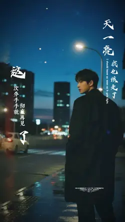 天一亮我也该走了