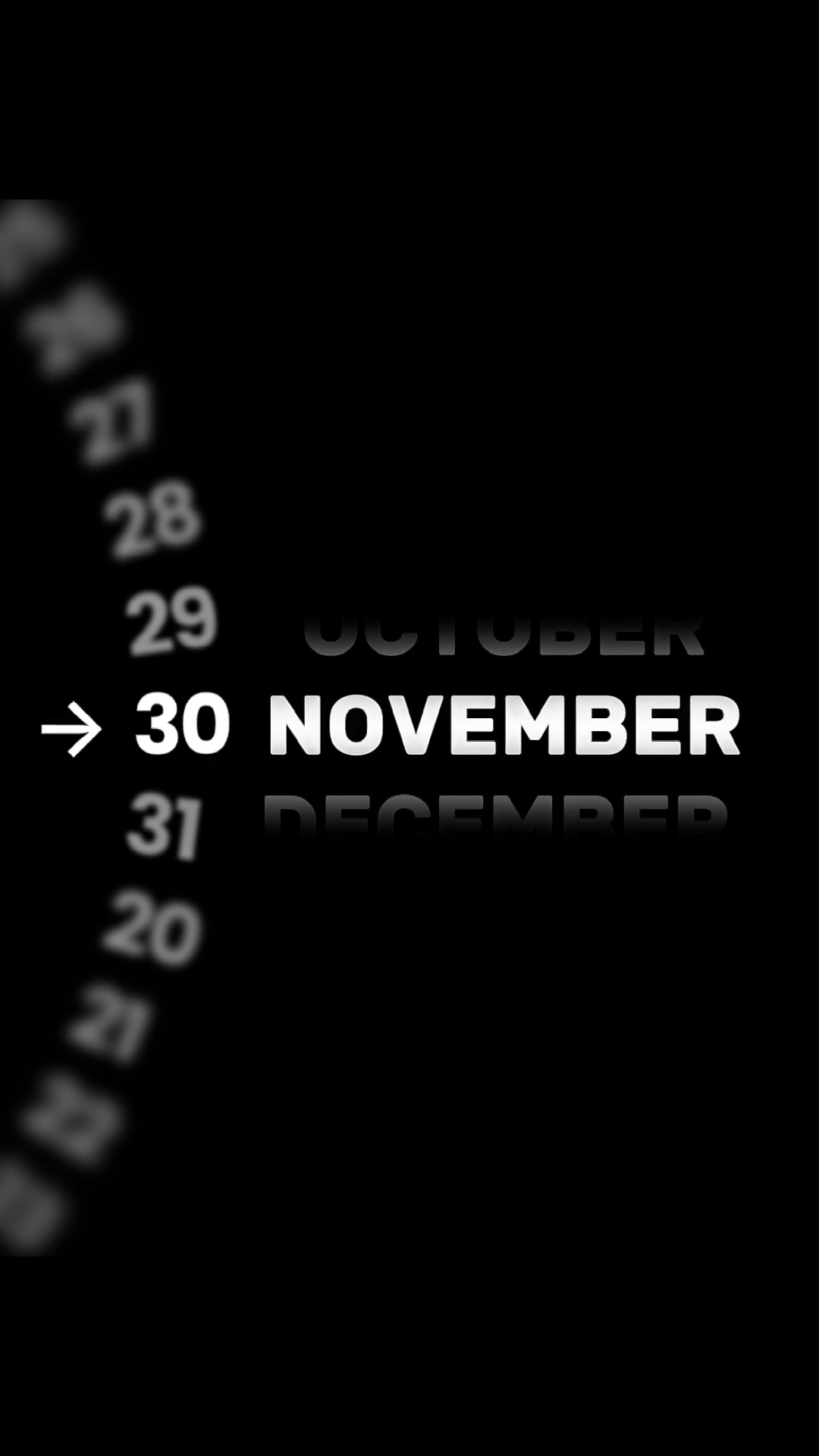 HBD 30 NOVEMBER 