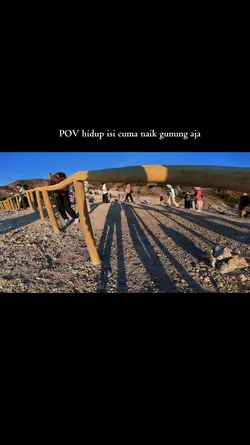 timeline gunung
