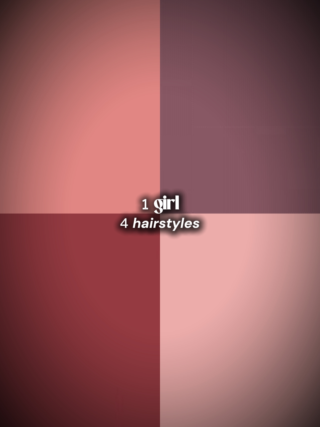 1girl4hairstyles