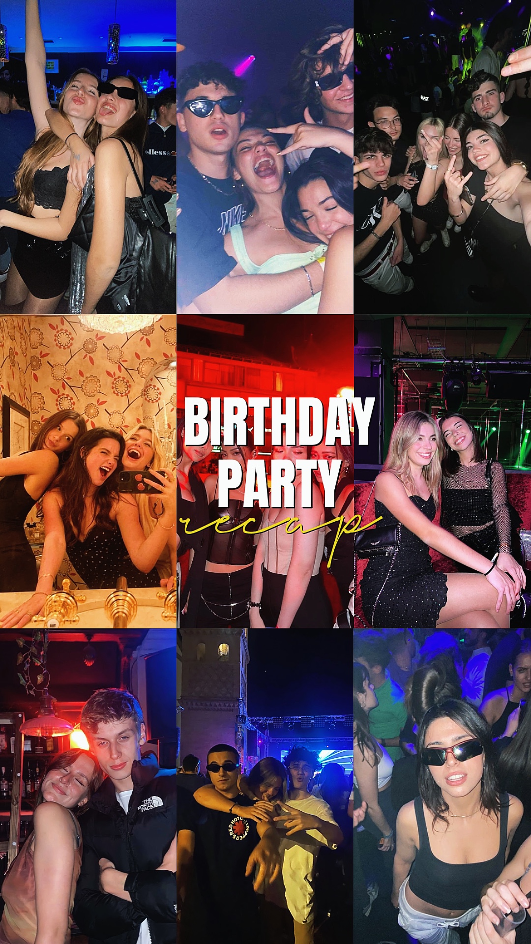 Birthday party recap
