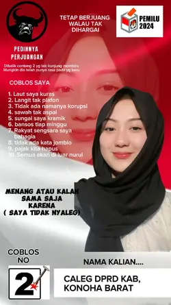 CALEG PEMILU 2024