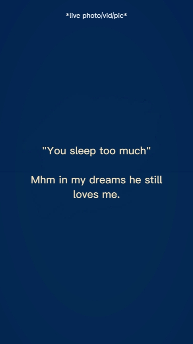 you sleep to much