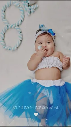 8 meses do meu bebê