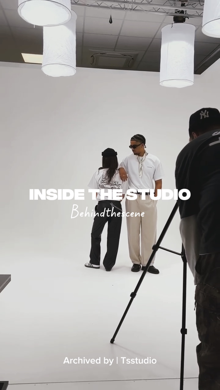 Inside the studio