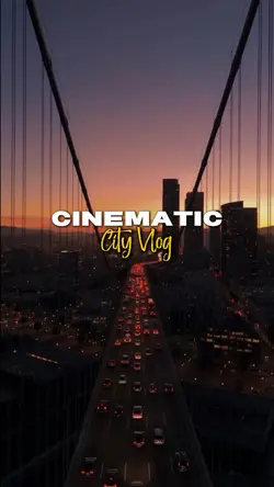 city cinematic vlog