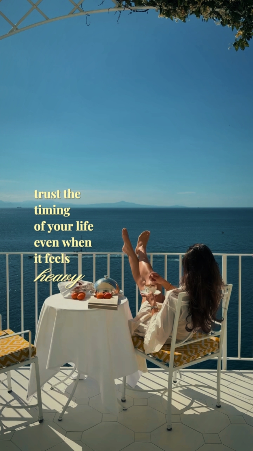 Trust the timing of