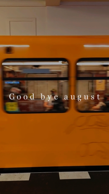 Adeus agosto