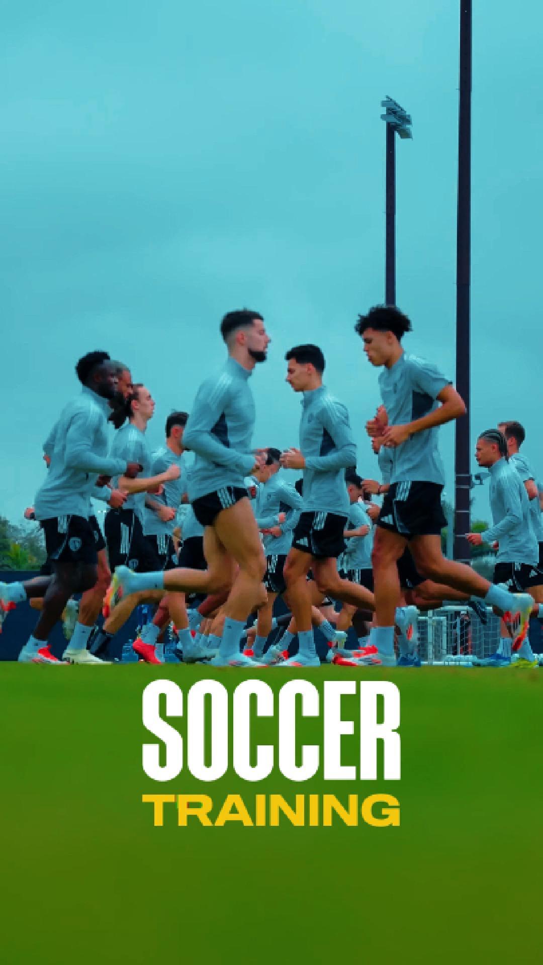 Entrenamiento de fútbol