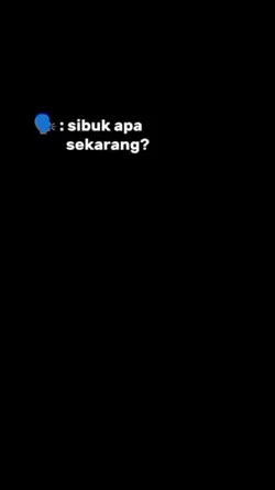sibuk?