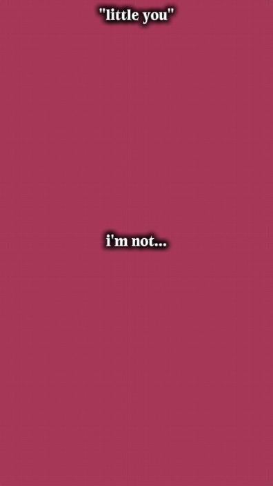 I'm not cute anymore