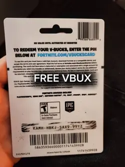 FREE VBUX FORTNITE