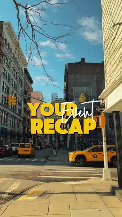 your event recap