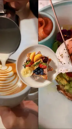 Food video scroll